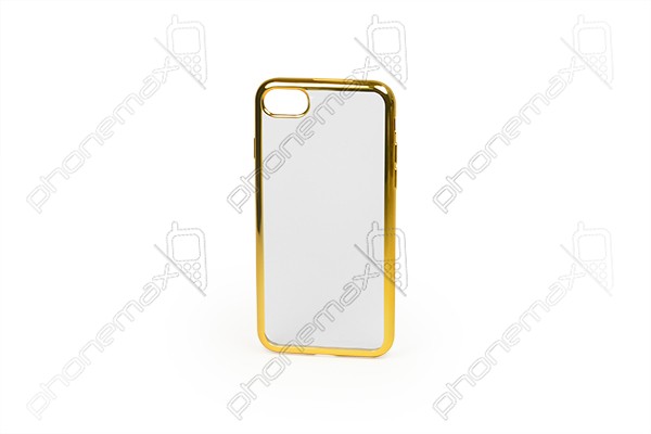 iPhone 7/8/SE2 (2020) 4.7 Króm szélű TPU tok arany