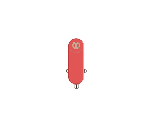 UMY Autós töltő, 1xUSB, 5V/2A, piros
