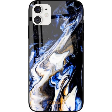iPhone 12/12Pro Üveg Tok Márvány