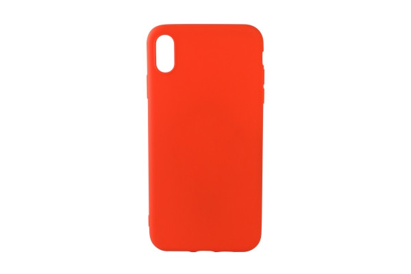 iPhone XS Max Szilikon Tok Piros