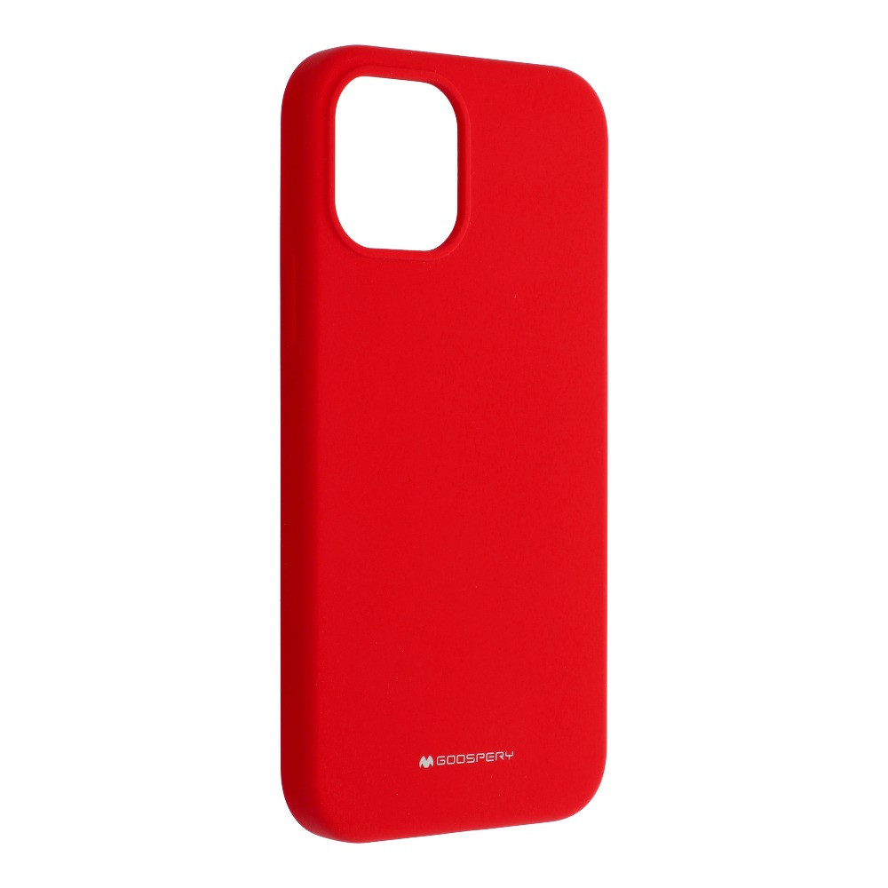 iPhone 12 Szilikon Tok Piros