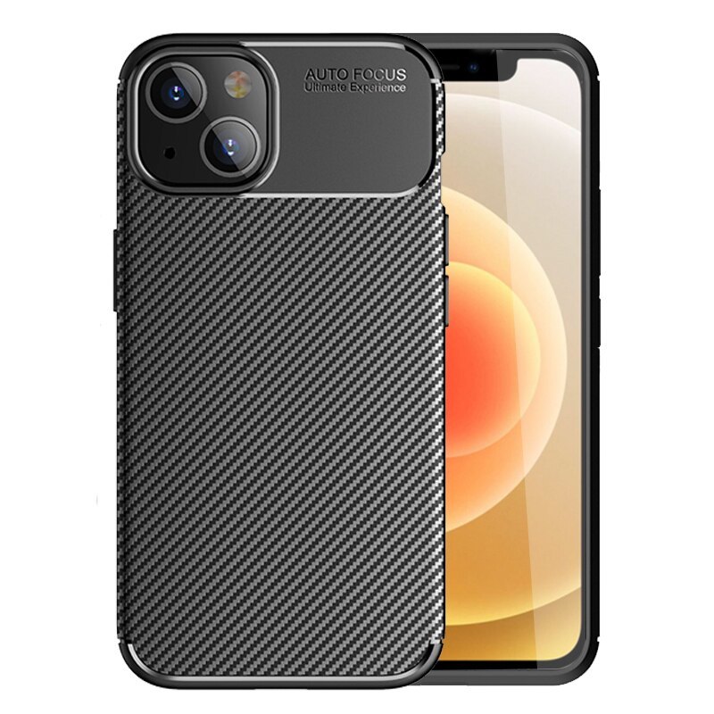 Carbon Armor Samsung A256 Galaxy A25 5G vékony szilikon tok fekete
