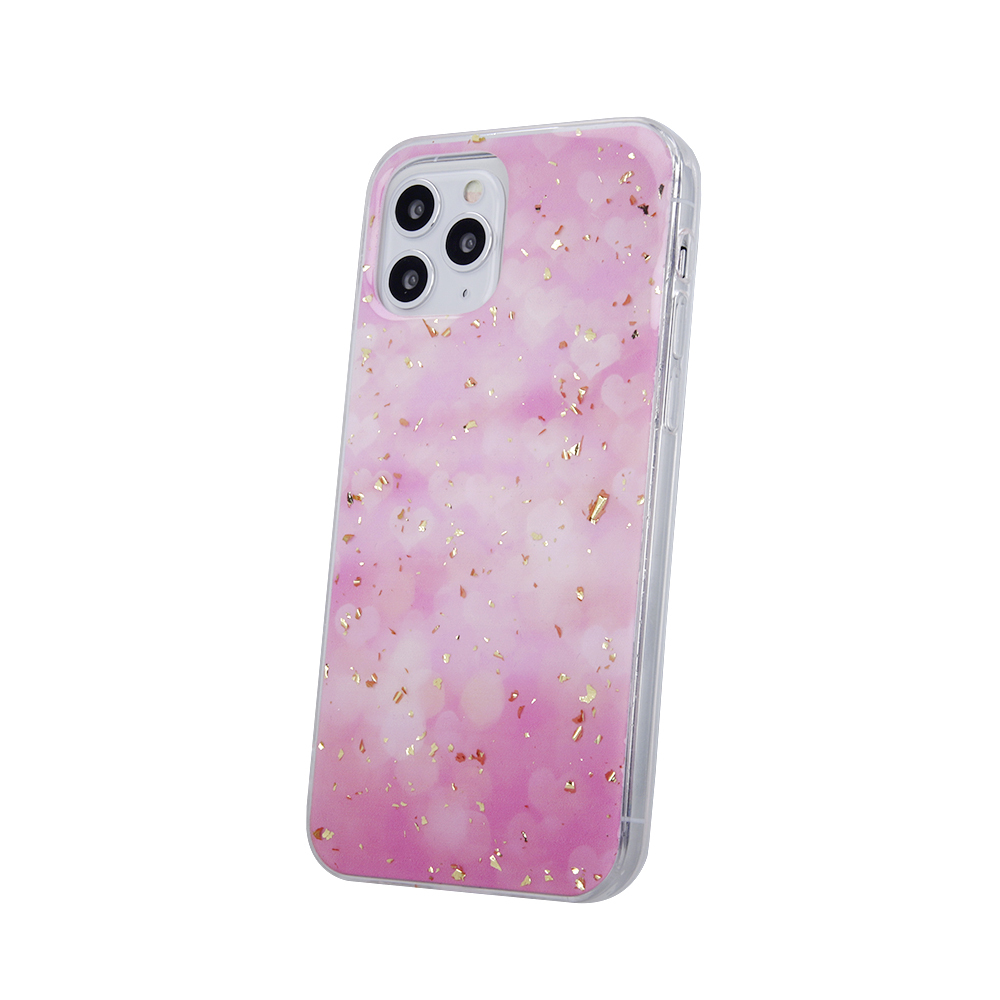 Samsung A12 Gold Glam tok Pink