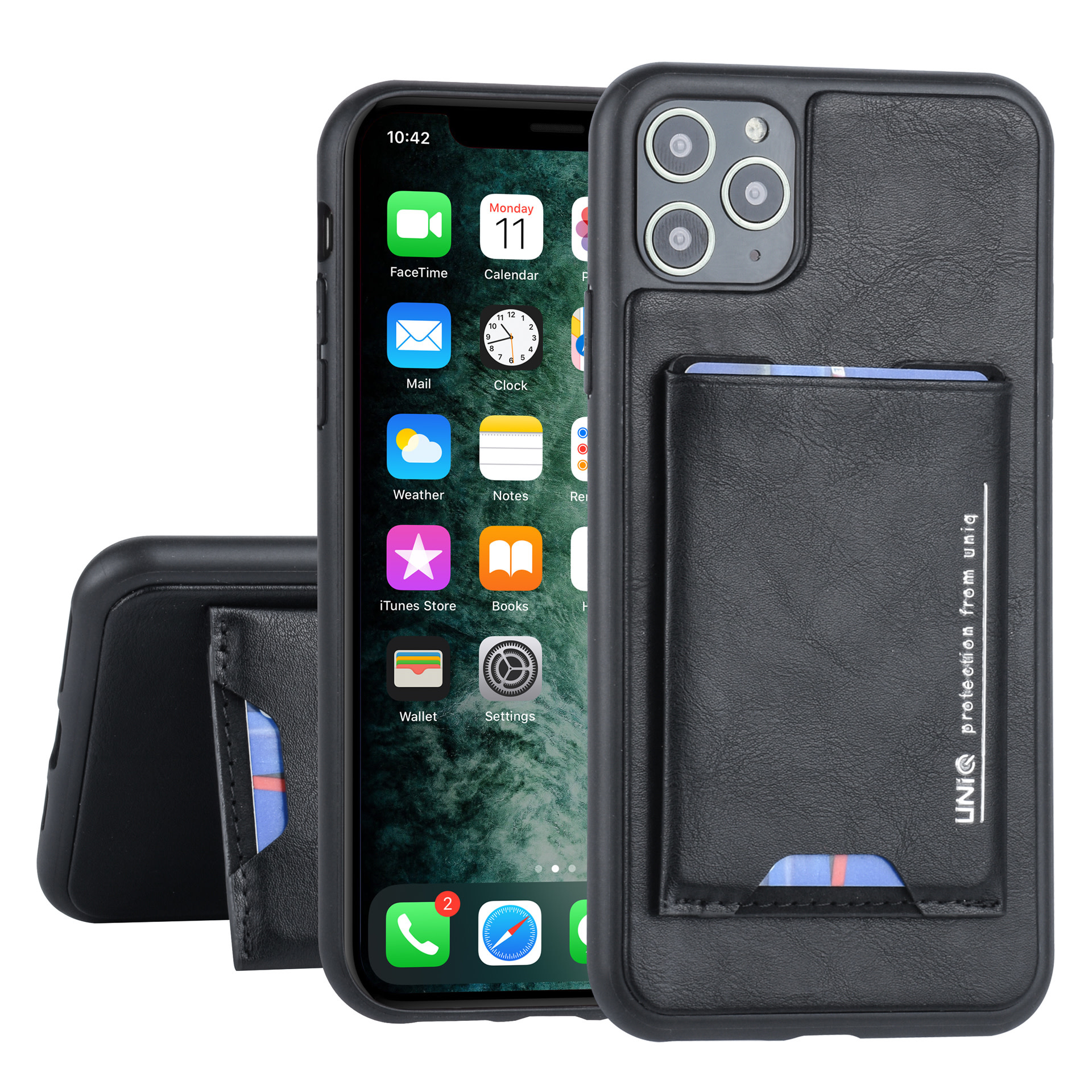iPhone 13 Pro Max Card Armor tok fekete
