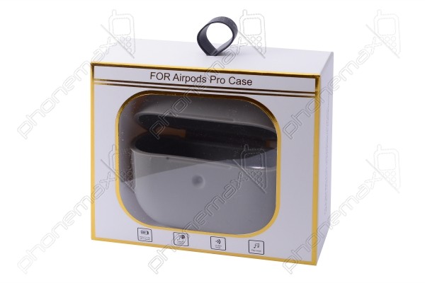 AIRPODS PRO V3 SZILIKON TOK SZÜRKE