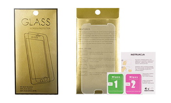iPhone 7Plus / 8Plus Glass Gold kijelzővédő üvegfólia