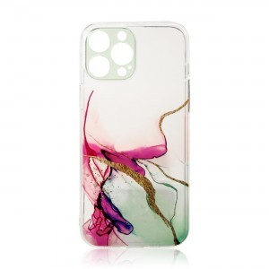 iPhone 13 Pro Marble Gel tok menta
