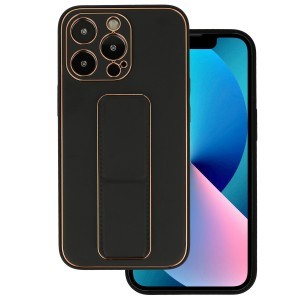 TEL PROTECT Leather Luxury Támasztható Tok Iphone 11 Pro Black