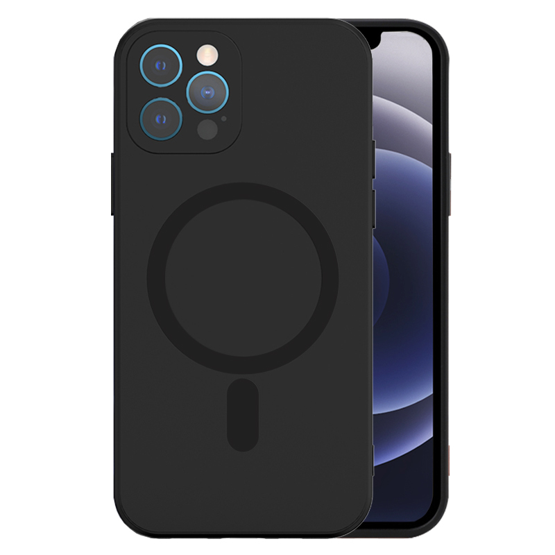 iPhone 12 TEL PROTECT MagSilicone tok fekete