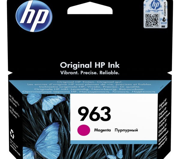 HP 3JA24AE TINTAPATRON MAGENTA 700 OLDAL KAPACITÁS NO.963