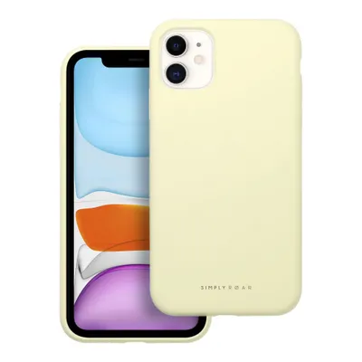 Roar Cloud-Skin Puha Tok -iPhone 11- sárga