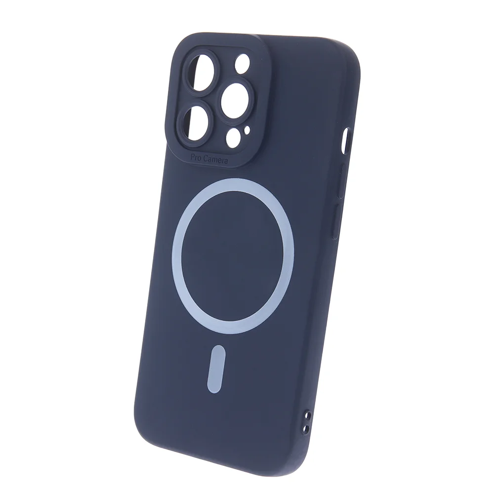 iPhone 12 Mini mágneses szilikon tok, Kék