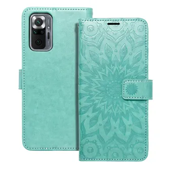 MEZZO Nyitható Tok -XIAOMI REDMI NOTE 11/11S- mandala mintás zöld
