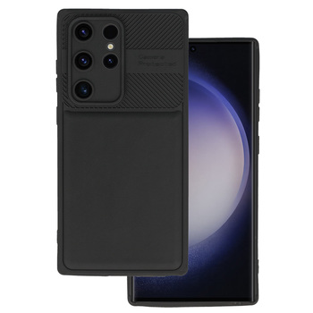 Kameravédős tok -Samsung Galaxy S23 Ultra- fekete