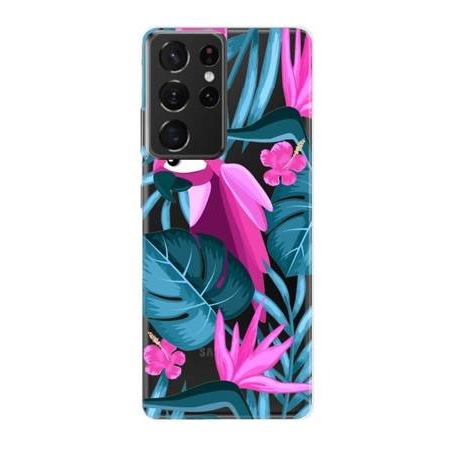 Mintás szilikon tok Papagáj Samsung S21 Ultra