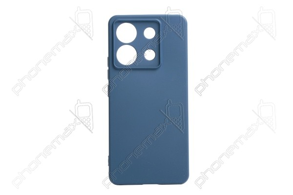 Xiaomi 17T sötétkék matt vékony szilikon tok