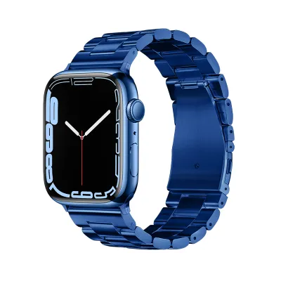 FORCELL F-DESIGN Fém Szíj Apple Watch 38/40/41mm kék