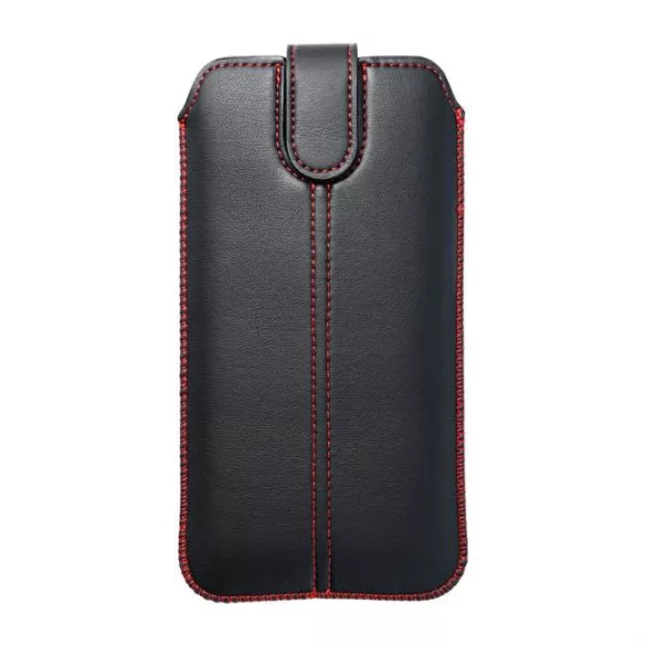FORCELL POCKET ULTRA SLIM M4 UNIVERZÁLIS BELEBÚJTATÓS TOK - FEKETE, 170X89MM