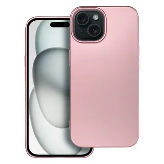iPhone 17 fémes tok rózsaszín tok