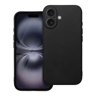 Rim TPU tok iPhone 16 6,1" fekete tok