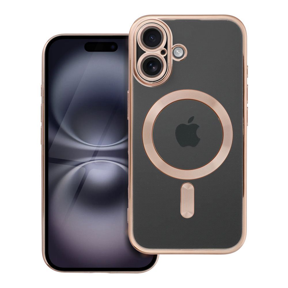 iPhone 16e ELECTRO MAG COVER tok MagSafe rózsaszín tok