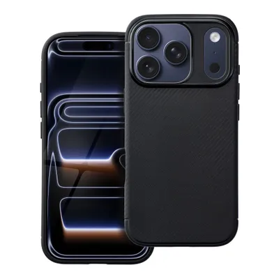 CARBON Premium tok IPhone 17 Pro fekete tok