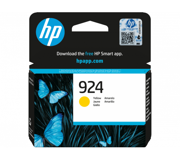 HP 4K0U5NE Tintapatron Yellow 400 oldal kapacitás No.924