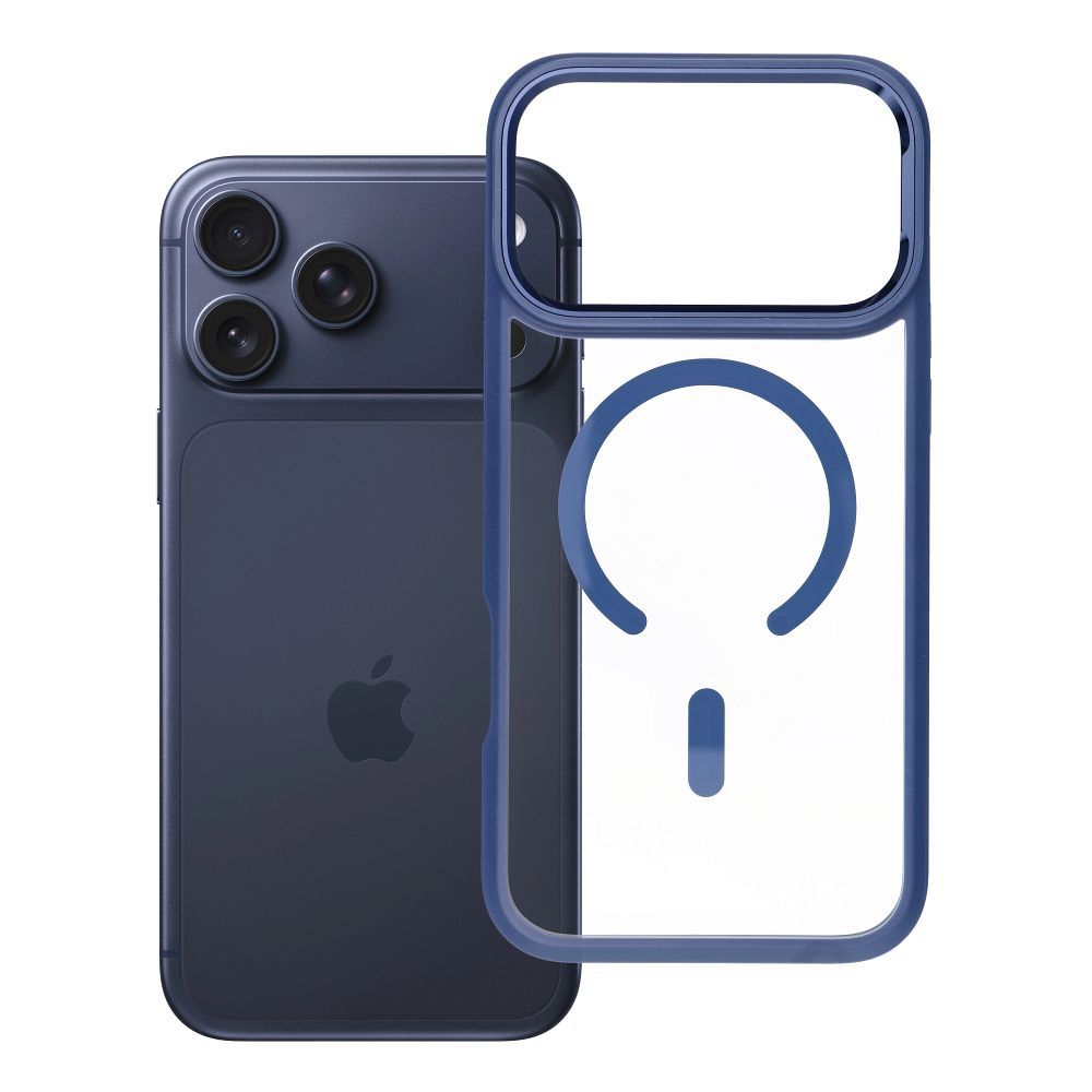 ROAR MAG BUMPER MagSafe tok IPHONE 17 Pro Max kék