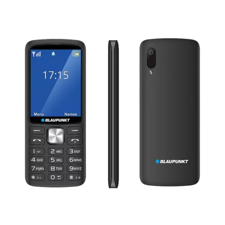 Blaupunkt V25 4G mobiltelefon, kártyafüggetlen, Dual SIM, fekete