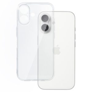 Apple iPhone 17 átlátszó vékony szilikon tok (2mm) kamera védelemmel