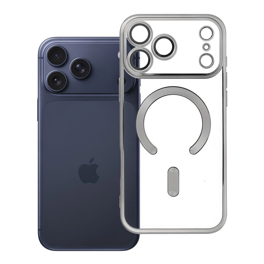 iPhone 17 PRO MAX Electro Mag Cover MagSafe tok titanium szürke