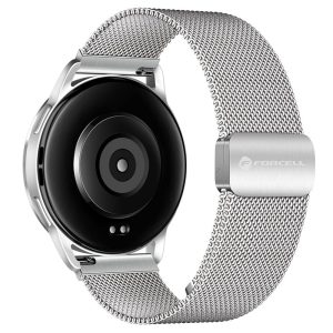 Forcell F-Design FS11 mágneses óraszíj 20 mm ezüst