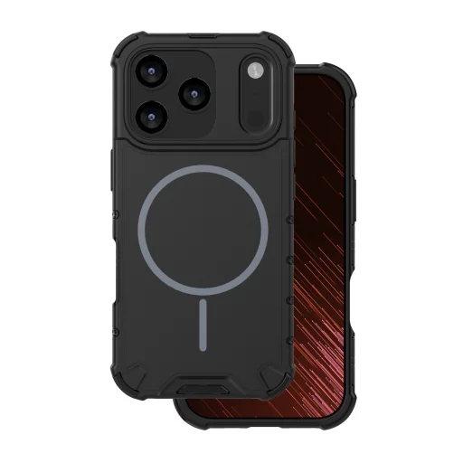 iPhone 17 Pro Max Defender 2in1 Mag tok fekete