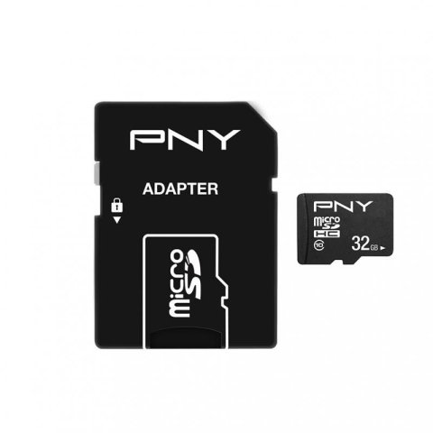 PNY 32GB microSDXC Elite Class 10 UHS-I + adapterrel