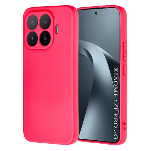 Honor 400- élénk rózsaszín Techsuit SoftFlex szilikon tok
