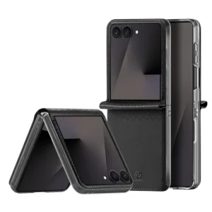 SAMSUNG Z Flip 8 fekete DUX DUCIS Bril tok