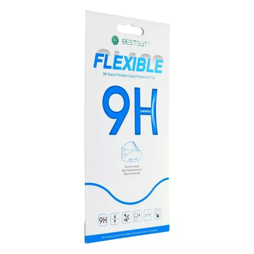 Ütésálló képernyővédő Samsung S24 Bestsuit Flexible Nano Glass, átlátszó