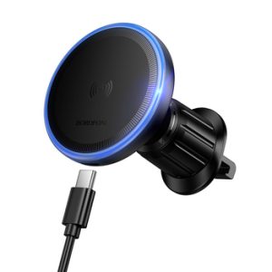 Borofone BH224 Flash mágneses autós tartó és töltő szellőzőbe fekete