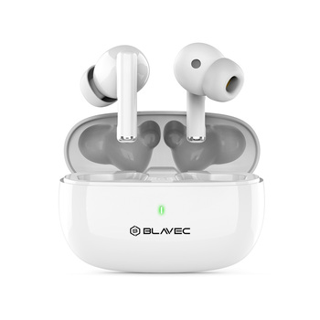 Blavec Bluetooth TWS Fülhallgató BW-01 Pure (BW01-W) fehér