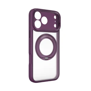 iPhone 18 Pro  / 17 Pro sötét cseresznye X-ONE Dropguard 2S MagSafe-kompatibilis kitámasztható tok