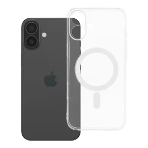 CLEAR 2 mm tok iPhone 16 Plus kompatibilis MagSafe-fel (kameravédelem) átlátszó tok