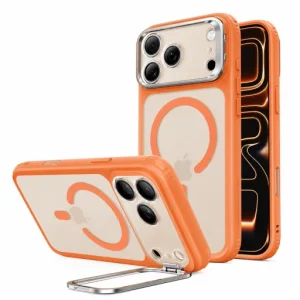 iPhone 18 Pro Max / iPhone 17 Pro Max matt narancssárga ESR Classic Hybrid HaloLock Kickstand tok