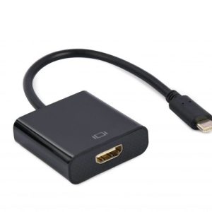 Gembird A-CM-HDMIF-03 USB Type-C to HDMI 4K30Hz adapter cable Black