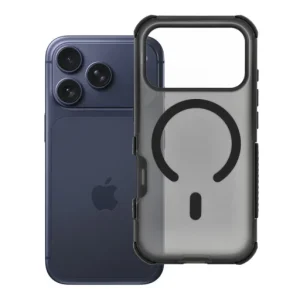 Apple iPhone 18 Pro / 17 Pro fekete Forcell F-Protect BumperX Premium MagSafe-kompatibilis tok