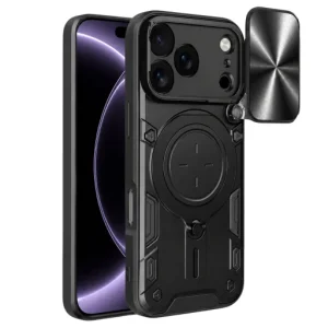 iPhone 18 Pro / iPhone 17 Pro fekete Techsuit CamGuard Pro tok