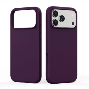 iPhone 18 Pro/17 Pro bordó DUX DUCIS PIEL folyékony szilikon, MagSafe-kompatibilis tok