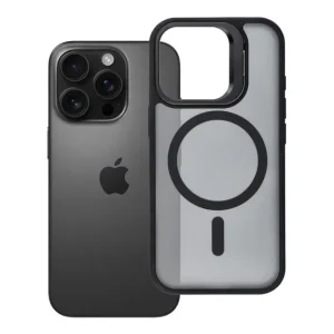 iPhone 16 PRO Forcell F-Protect Shadow Stand Premium  MagSafe Kompatibilis Fekete