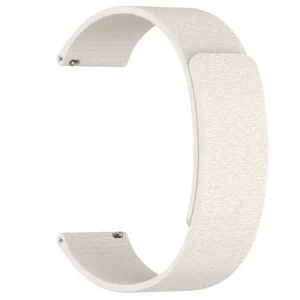 Techsuit - 20 mm-es óraszíj (W074) - Samsung Galaxy Watch4/5/Active 2, Huawei Watch GT 3 (42mm)/GT 3 Pro (43mm) - Bézs